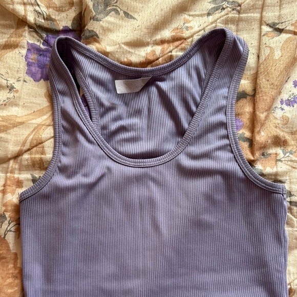 Under Armour Purple Fitted Sleeveless Tank Top - Picture 3 of 6